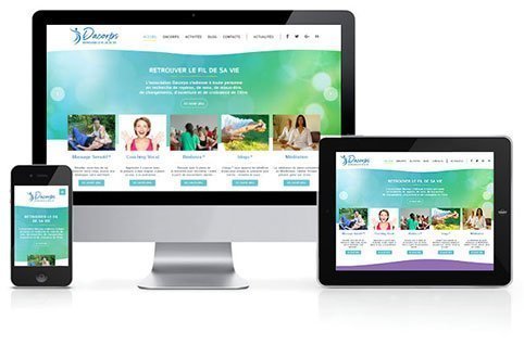 web design pour l'association Dacorps