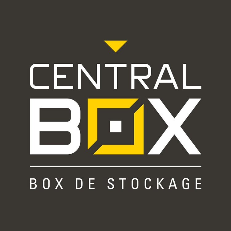 création logotype central box par Artographe